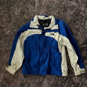 The North Face Men’s Blue and Cream Jacket